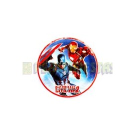 Plato pastelero Capitán America: Civil War 6 pz