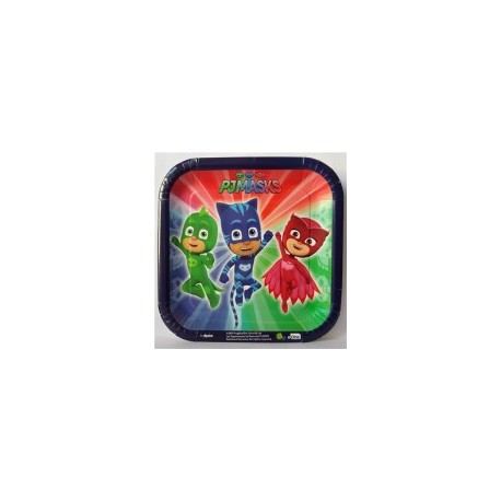 Plato fiesta PJ Mask 6 pz