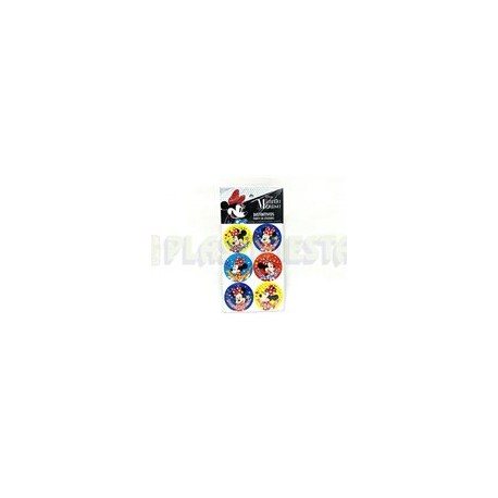 Distintivo Minnie Mouse 24 pz
