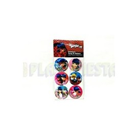Distintivo Ladybug 24 pz