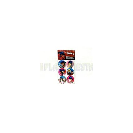 Distintivo Ladybug 24 pz