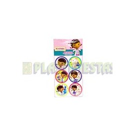 Distintivo Doctora Juguetes 24 pz