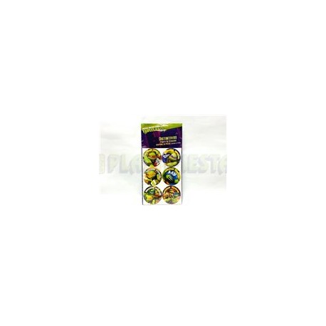 Distintivo Tortugas Ninja 24 pz
