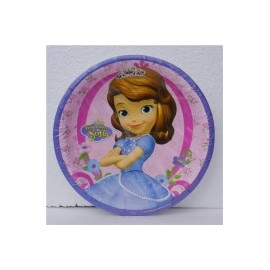 Plato pastelero Princesita Sofia 6 pz