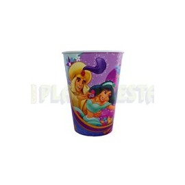 Vaso Aladdín y Jasmín 8 pz