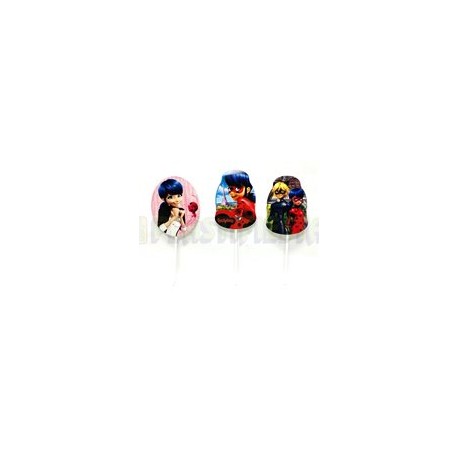 Topper Ladybug 12 pz
