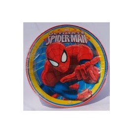 Plato pastelero Spiderman Ultimate 6 pz