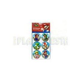 Distintivo Super Mario 24 pz