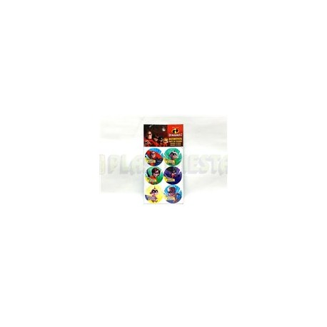 Distintivo Increibles 2  24 pz