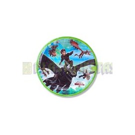 Plato pastelero Como Entrenar a Tu Dragón 3  6 pz