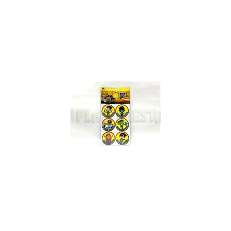 Distintivo Jóvenes Titanes 24 pz