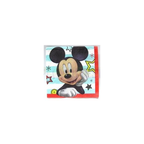 Servilleta cóctel Mickey Mouse 16 pz