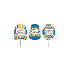 Topper Happy birthday 8 pz