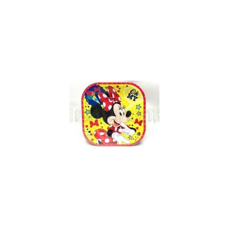 Plato fiesta Minnie mouse 6 pz