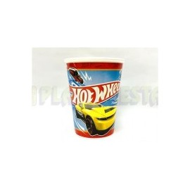 Vaso Hot Wheels 6 pz