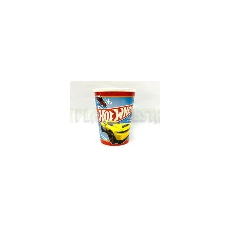 Vaso Hot Wheels 6 pz