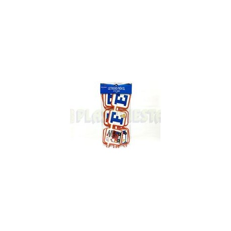 Letrero First responders 1 pz