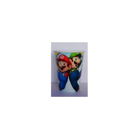 Vaso Super mario 6 pz