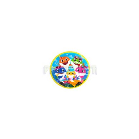 Plato pastelero Baby Shark 6 pz