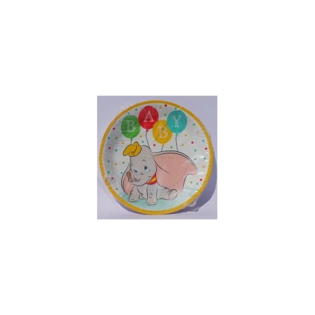 Plato pastelero Dumbo 6 pz