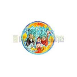 Plato pastelero Dragon Ball super 6 pz