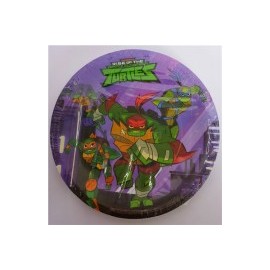 Plato pastelero Tortugas ninja  6 pz