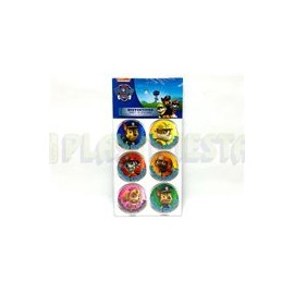 Distintivo Paw Patrol 24 pz