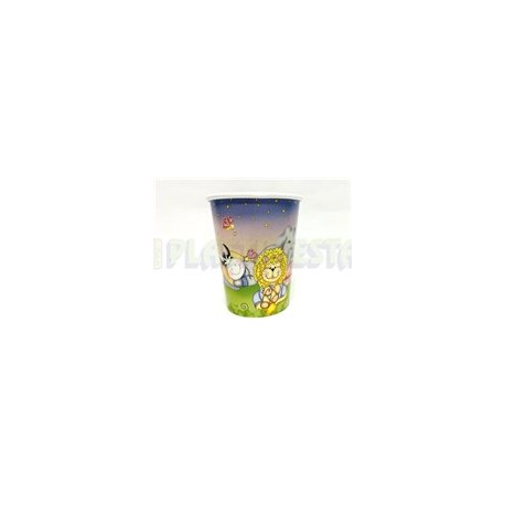 Vaso Noche de zoologico 8 pz