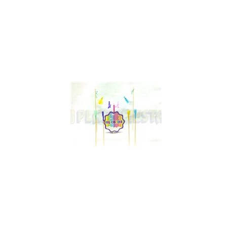Kit letrero para pastel Colores pastel 1 pz
