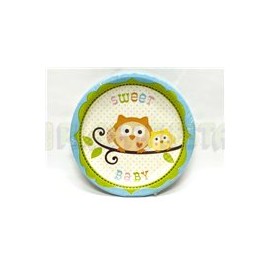 Plato pastelero Sweet baby boy 8 pz
