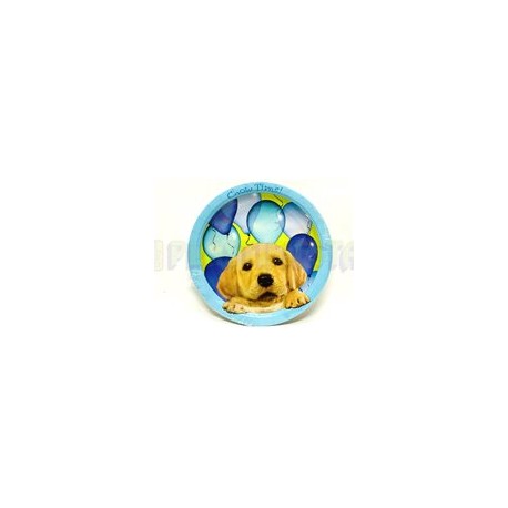 Plato fiesta Perritos 8 pz