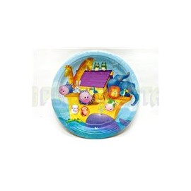 Plato fiesta Arca de Noe 8 pz