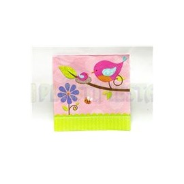 Servilleta cóctel Pajarita bebé 16 pz