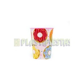 Vaso 16 oz plástico Donut Time (Dona) 1pz