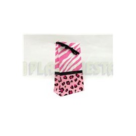 Bolsa de papel favor bag Safari niña 12 pz