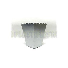 Caja palomera lisa Plata 10 pz