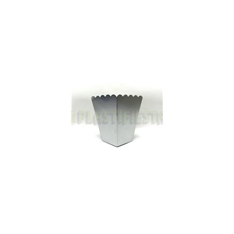 Caja palomera lisa Plata 10 pz