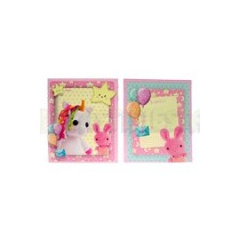 Invitación Bebé Unicornio 6 pz