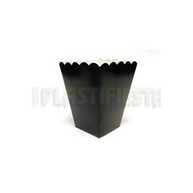 Caja palomera lisa Negra 10  pz