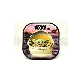 Plato fiesta Mandalorian (Star wars) 6 pz