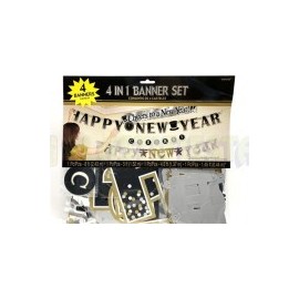 Banners Happy new year 4 pz