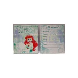 Invitación Ariel 6 pz