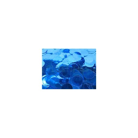 Confeti metálico Azul rey 10 g