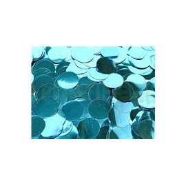 Confeti metálico Azul turquesa 10 g