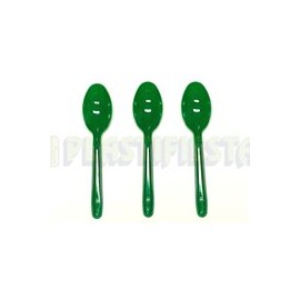 Cuchara mediana Verde bandera 25 pz