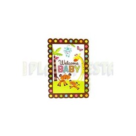 Invitación Welcome baby (FP) 8 pz