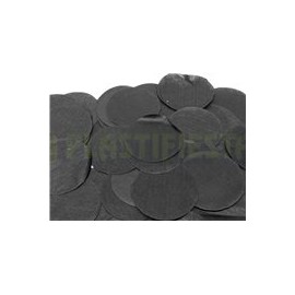 Confeti papel circulo Negro 10 g