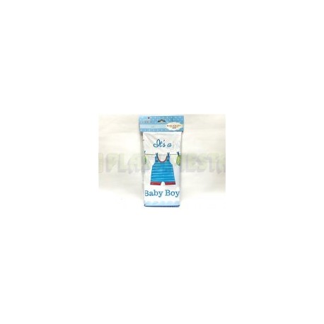 Mantel It's a baby boy ! rectangular 1 pz
