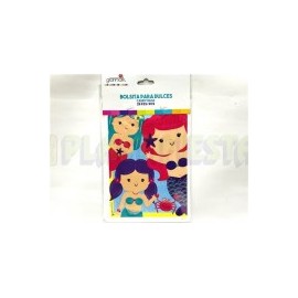 Bolsa aguinaldo Sirenitas 25 pz