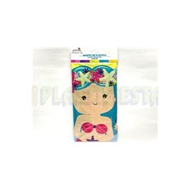 Mantel Sirenitas rectangular 1 pz